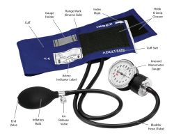 Premium Adult Aneroid Sphygmomanometer